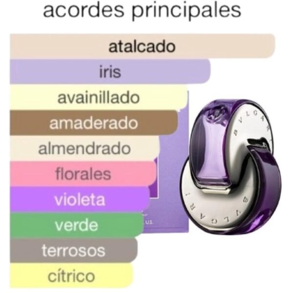 bvgari omnia amethyste eau 65ml + pulseras