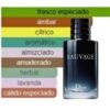 sauvage c.dior eau parfum 100ml + perfumero