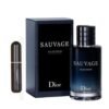 sauvage c.dior eau parfum 100ml + perfumero